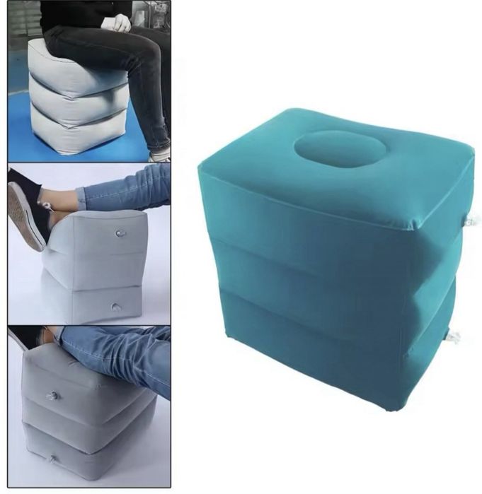 Розпродаж!!! Надувна подушка для ніг в автобус в літак для подорожей