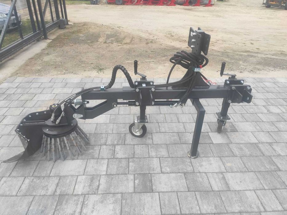 Szczotka do chwastów Odchwaszczarka rotacyjna hydrauliczna