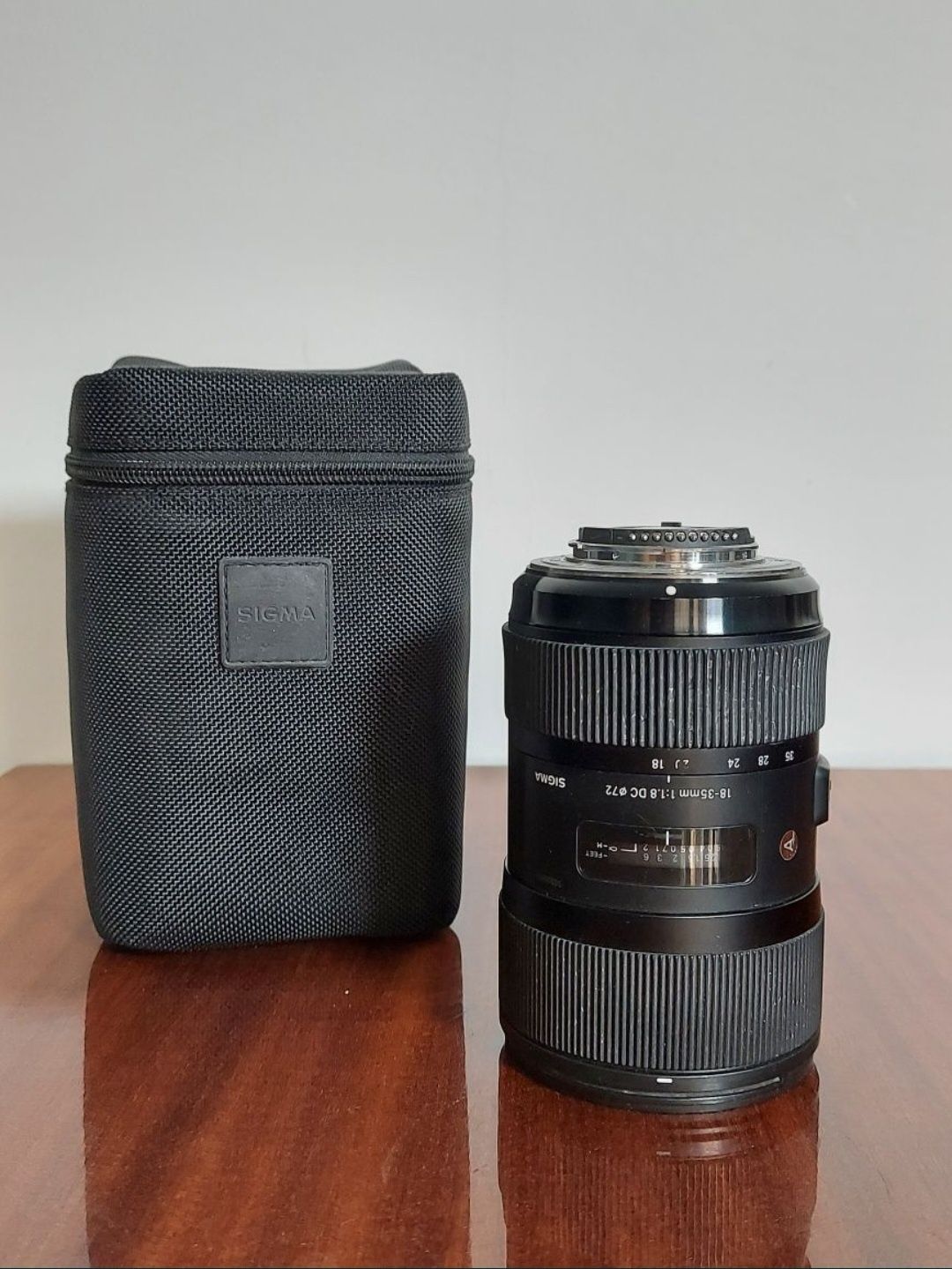 Sigma 18-35 1.8 Nikon Warszawa kamera aparat obiektyw