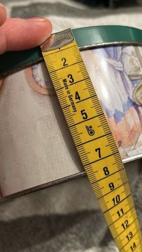 blaszane metalowe okrągłe pudełko puszka szkatułka