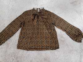 Сиильна блуза на зав'язках (L)