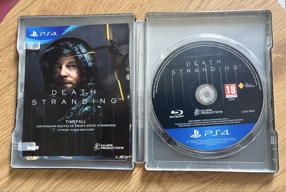 Death Stranding Edycja Specjalna PS4 Steelbook PL