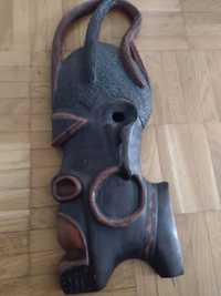 Rzeźba maska afrykanska