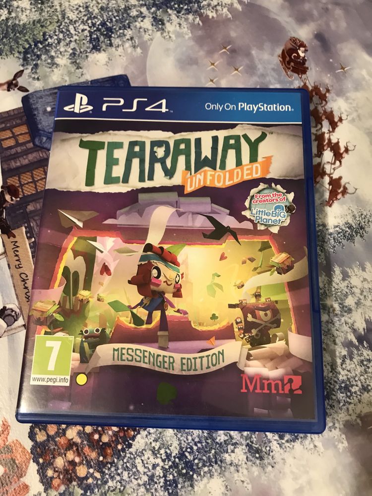 Tearaway unfolded pl jak little big planet gra na ps4 gry playstation