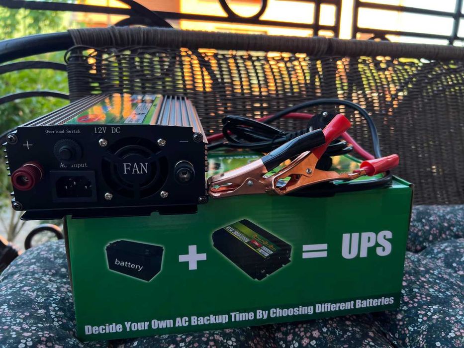 Преобразователь Бесперебойник Инвертор Перетв. ИБП 12-220 3200 с UPS