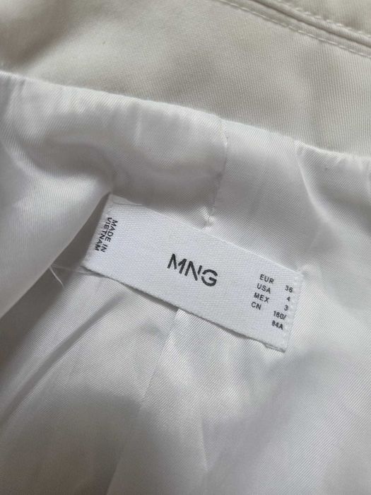 Marynarka biała Mango 36