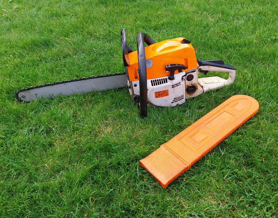 Piła spalinowa Steel MS5200. Uszkodzona, na części