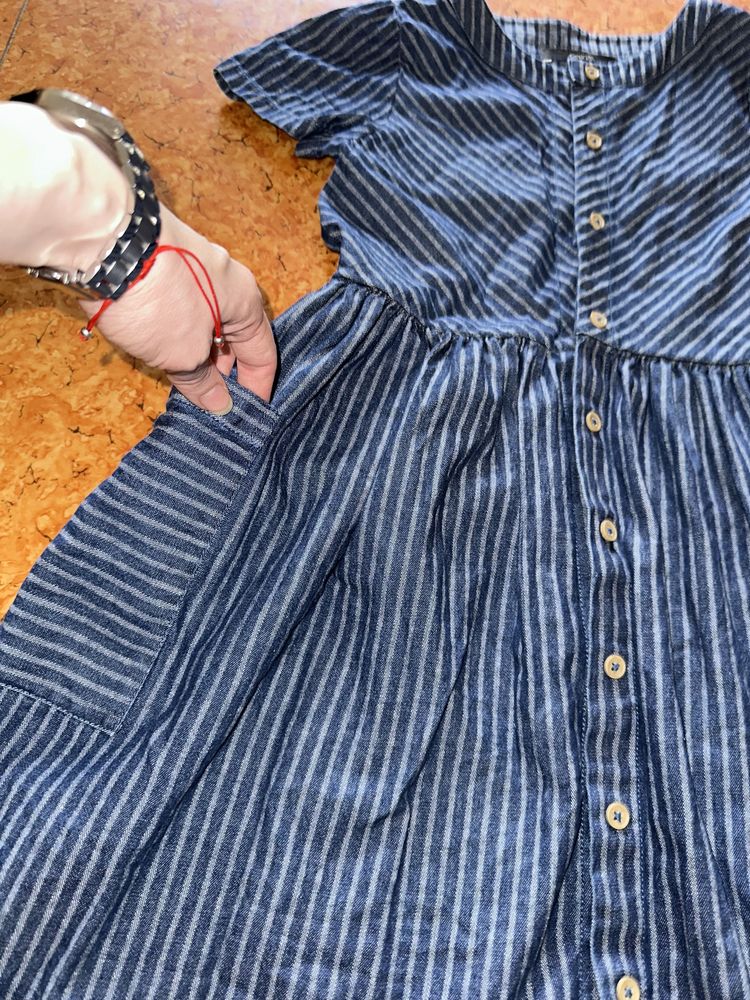 Сукня в школу джинсова сарафан George 9 10 років 140см
