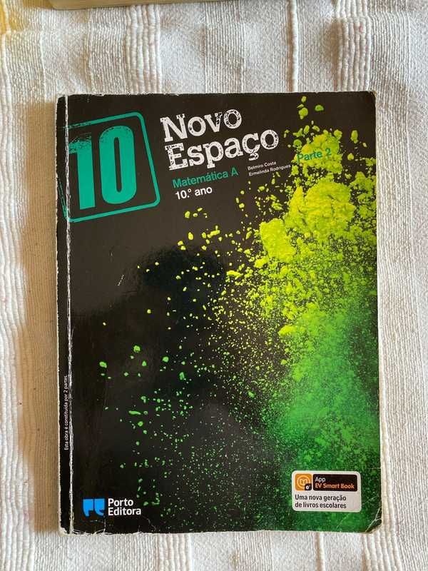 Novo Espaço Matemática A 10.º Ano - Manual