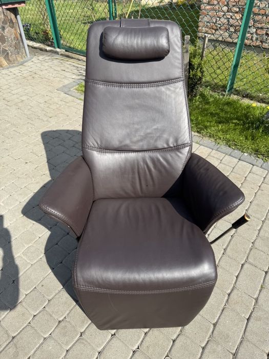 Крісло реклайнер шкіряне (00100)крісло релакс крісло для відпочинку