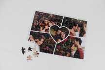 Puzzle Personalizável com 5 Fotos