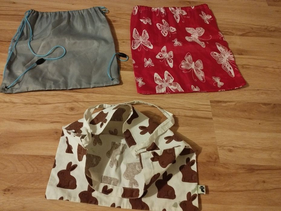 Worki szkolne i torba dla dziewczynki