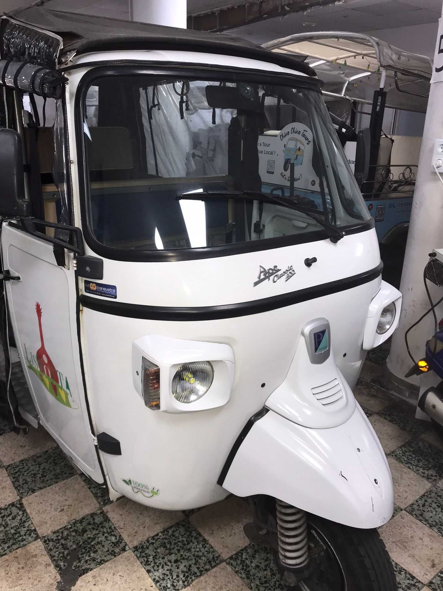 Tuk Tuk Piaggio Ape Classic E-400 Eletrico