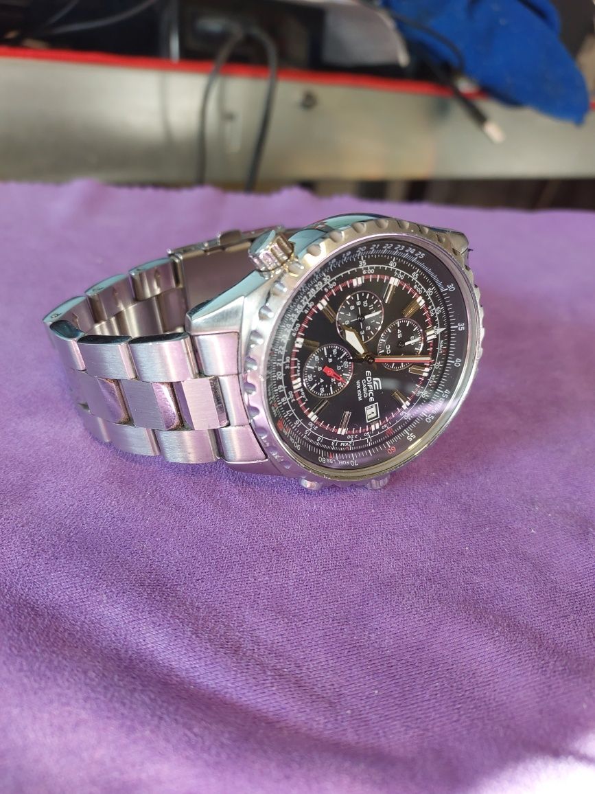 Edifice WR 100M zegarek casio