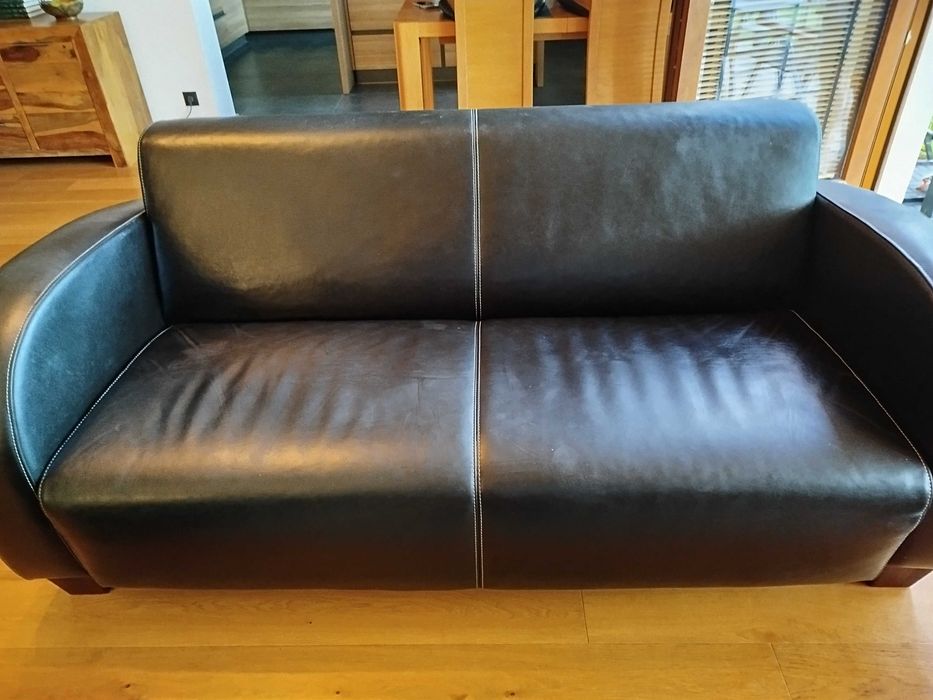 Zestaw skórzany (eko) 3+1