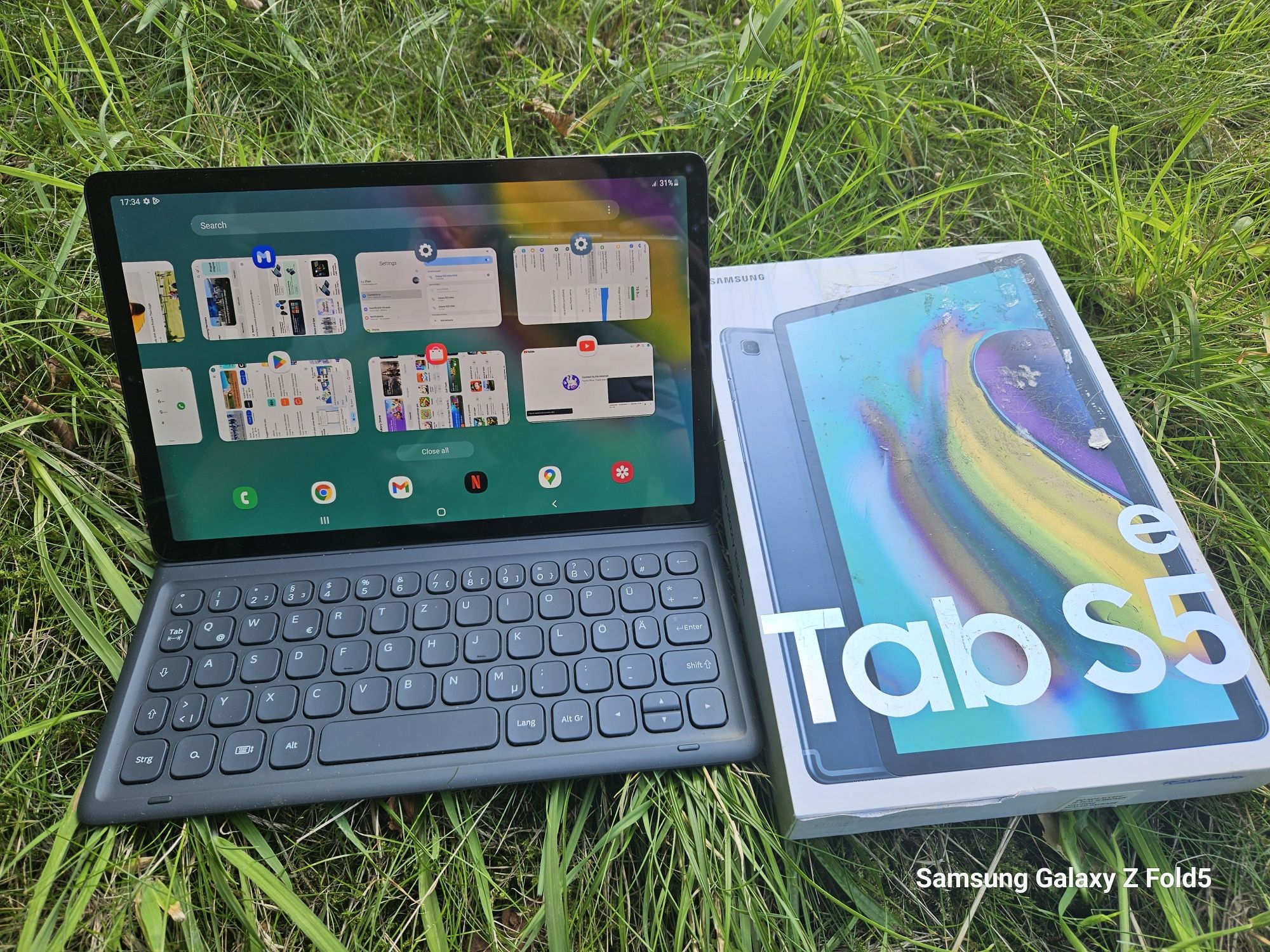 Samsung Galaxy Tab S5e, LTE,Super Stan,Book Cover Keyboard,Samsung Dex