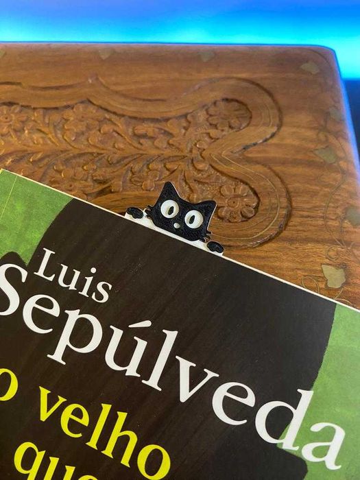 Marcador de LIvro (gato) Bookmark Cat
