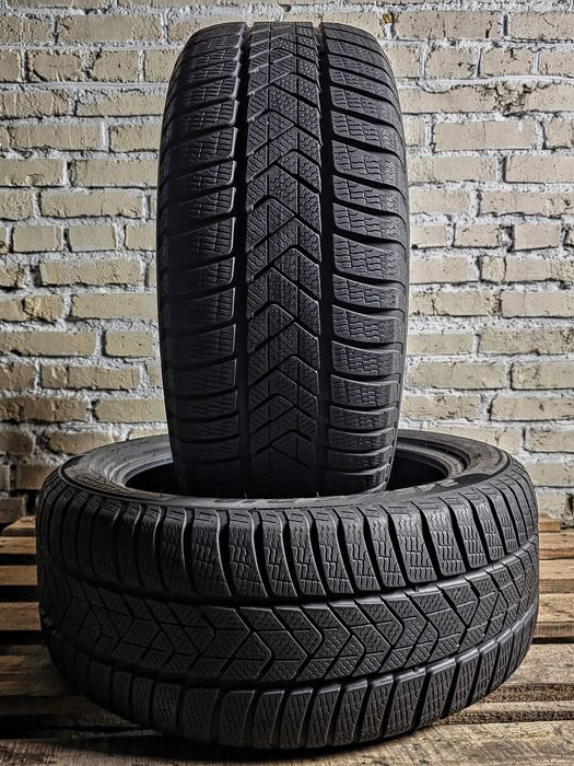 Пара 245/45r18 Pirelli | 7mm | 2021 | Germany | Преміум зимові шини
