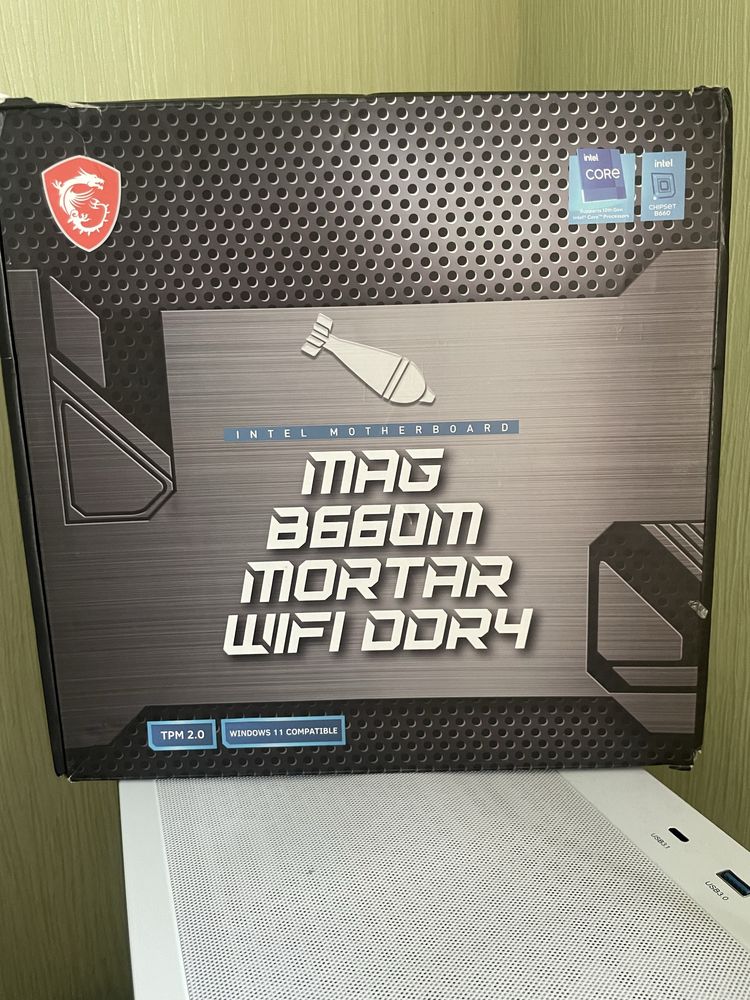 Материнська плата Msi MAG B660M Mortal Wifi ddr4