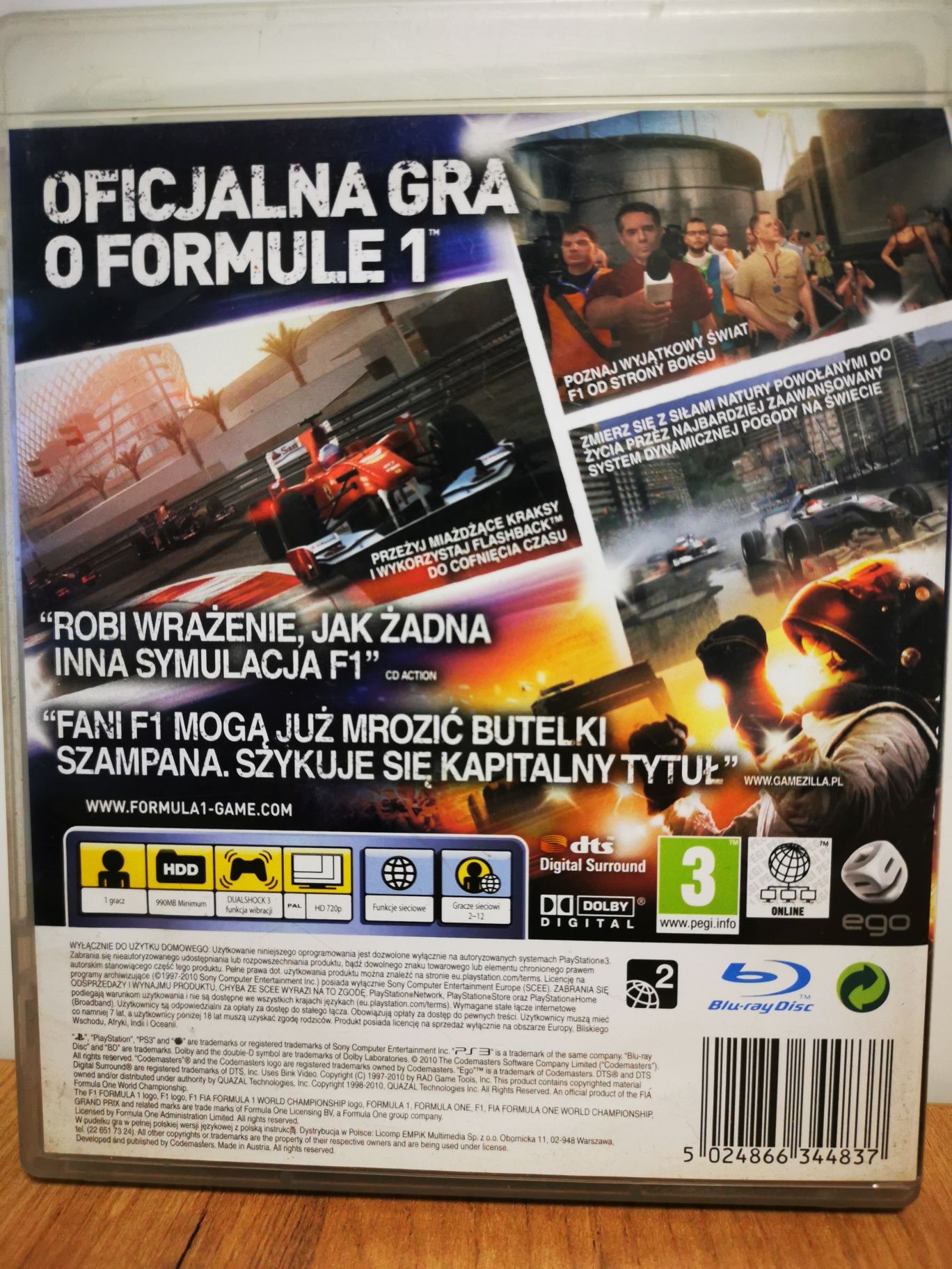 Gra na konsole PS3