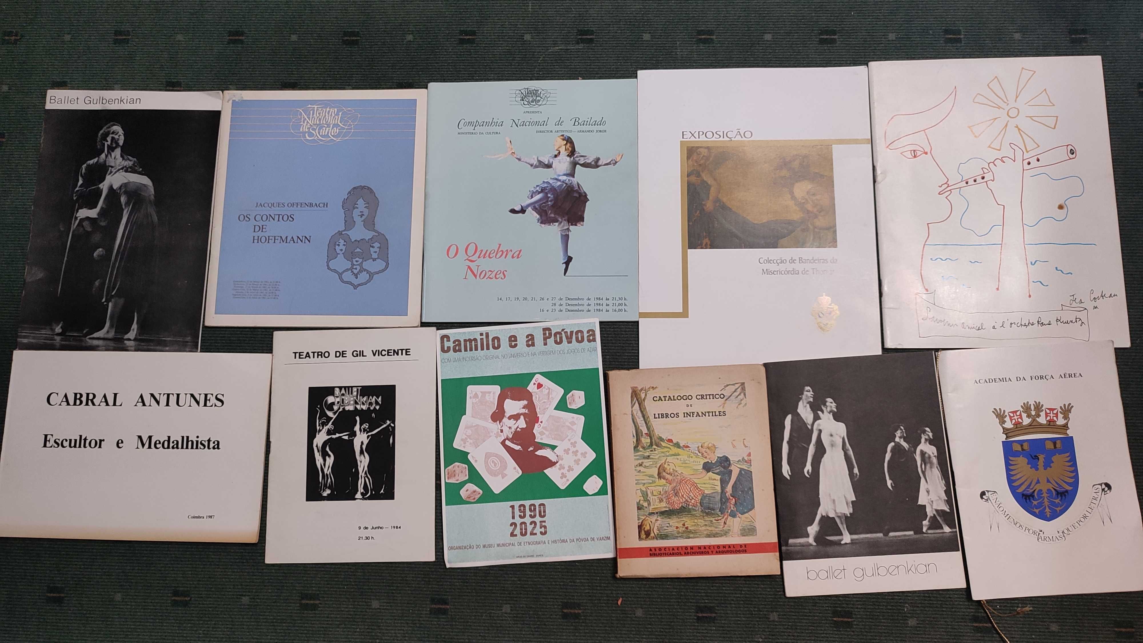 Lote 83 Programas Culturais Exposições, Espetáculos, Etc.