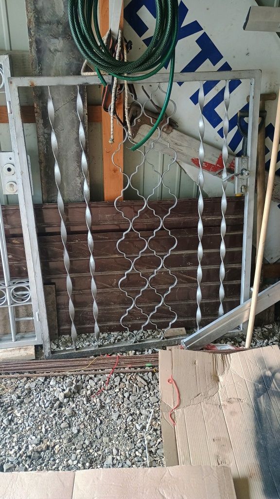 Brama i bramka metalowa