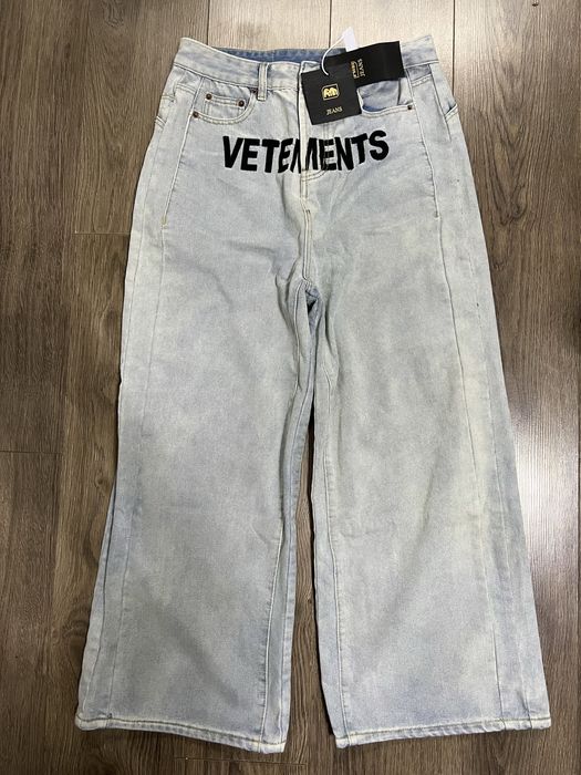 Штани VETEMENTS jeans джинси rap baggy cargo opium denim y2k sk8