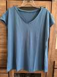 Shirt damski kolor niebieski rozm 50 nowy kimono