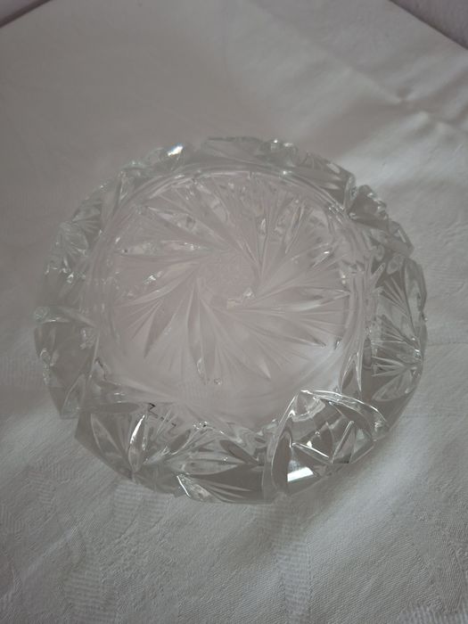 Popielniczka kryształowa