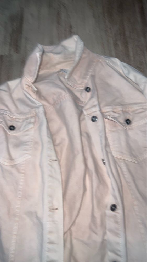 katana kurtka jeans damska  zara M 38 oversize