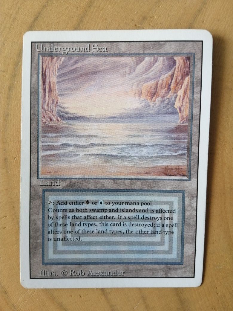 Underground Sea - Revised (Magic the Gathering)