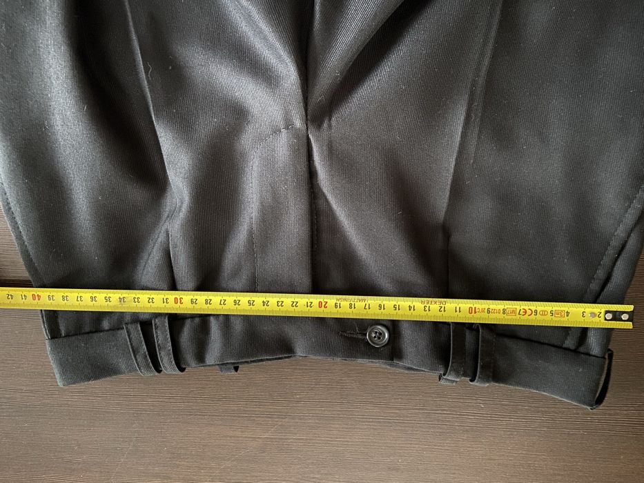 Garnitur męski czarny