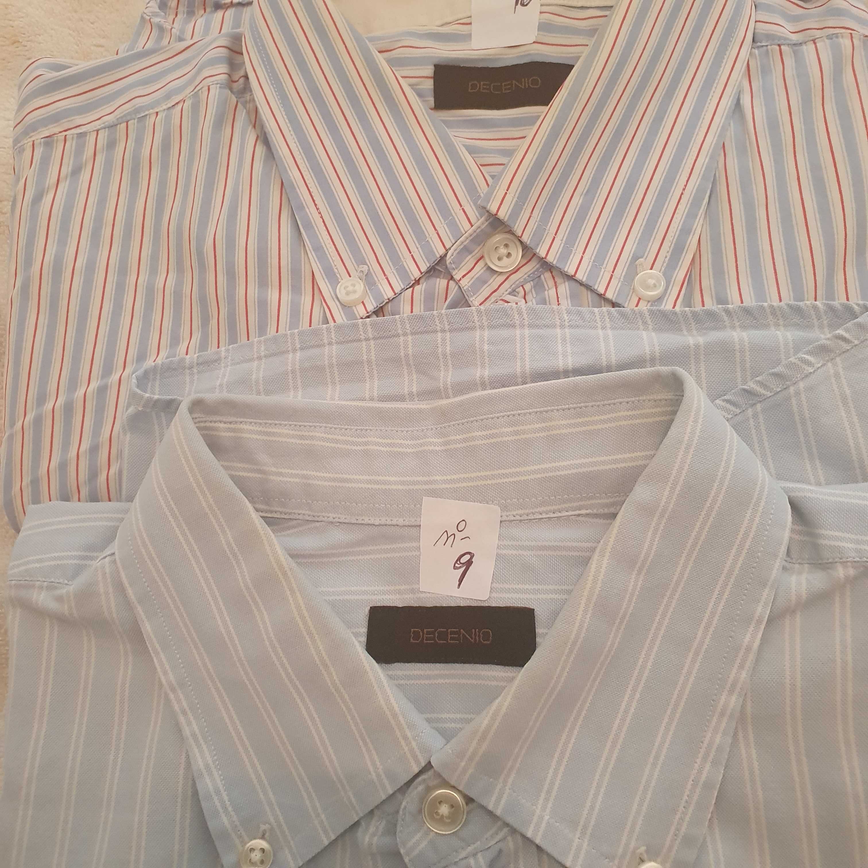 Camisas manga comprida e curta de homem