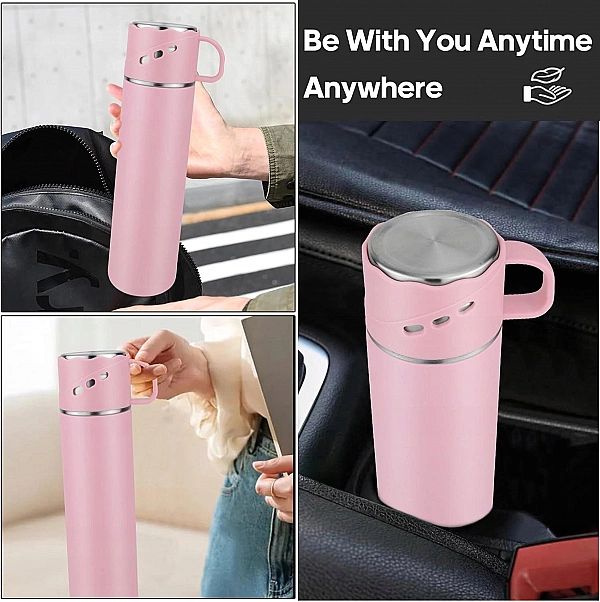 Kubek Termos termiczny Izolowana Butelka 12h gorący do kawy i herbaty