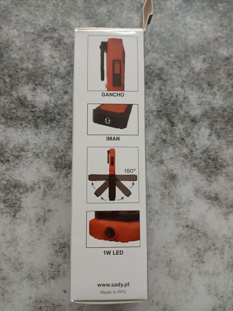 Lanterna led a bateria