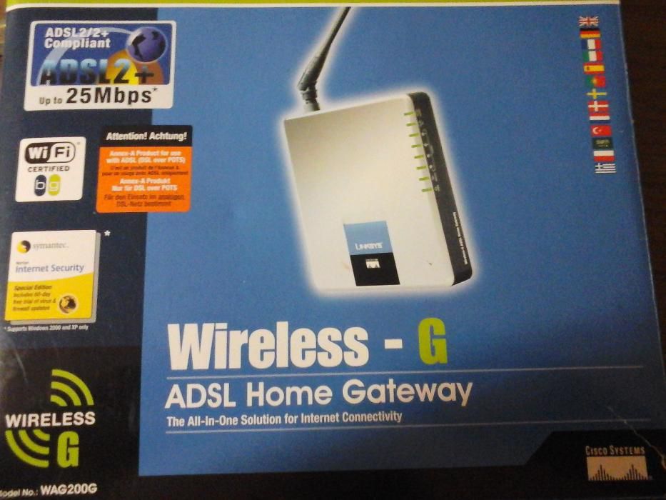 Modem Linksys WAG200G