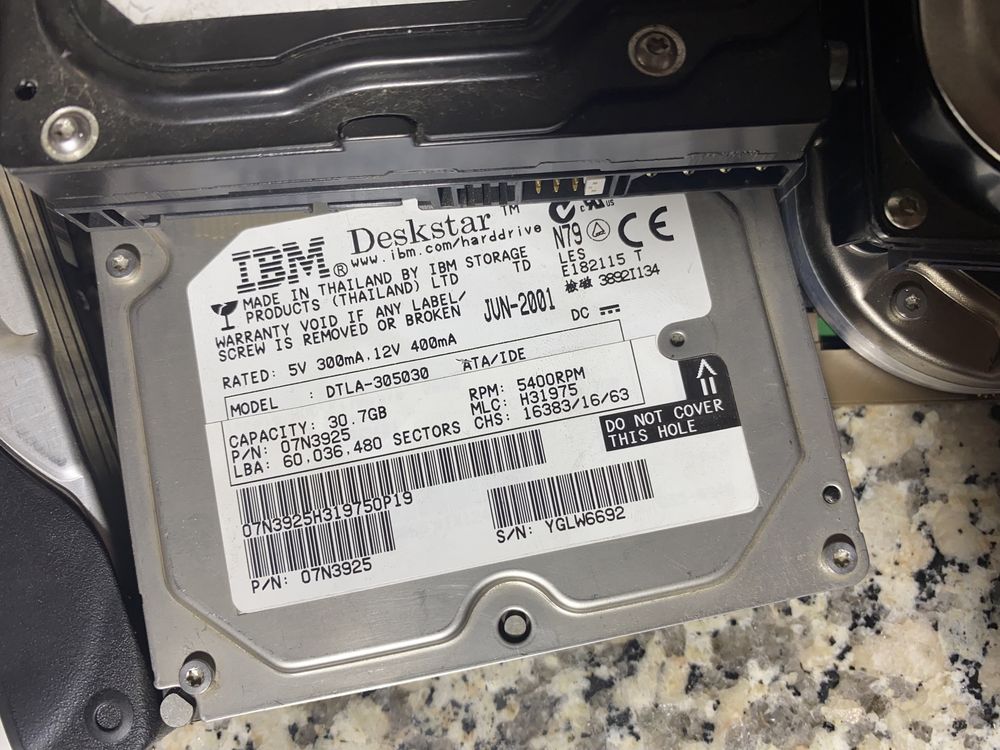 Discos HDD 3,5” até 160GB | SATA | ATA IDE