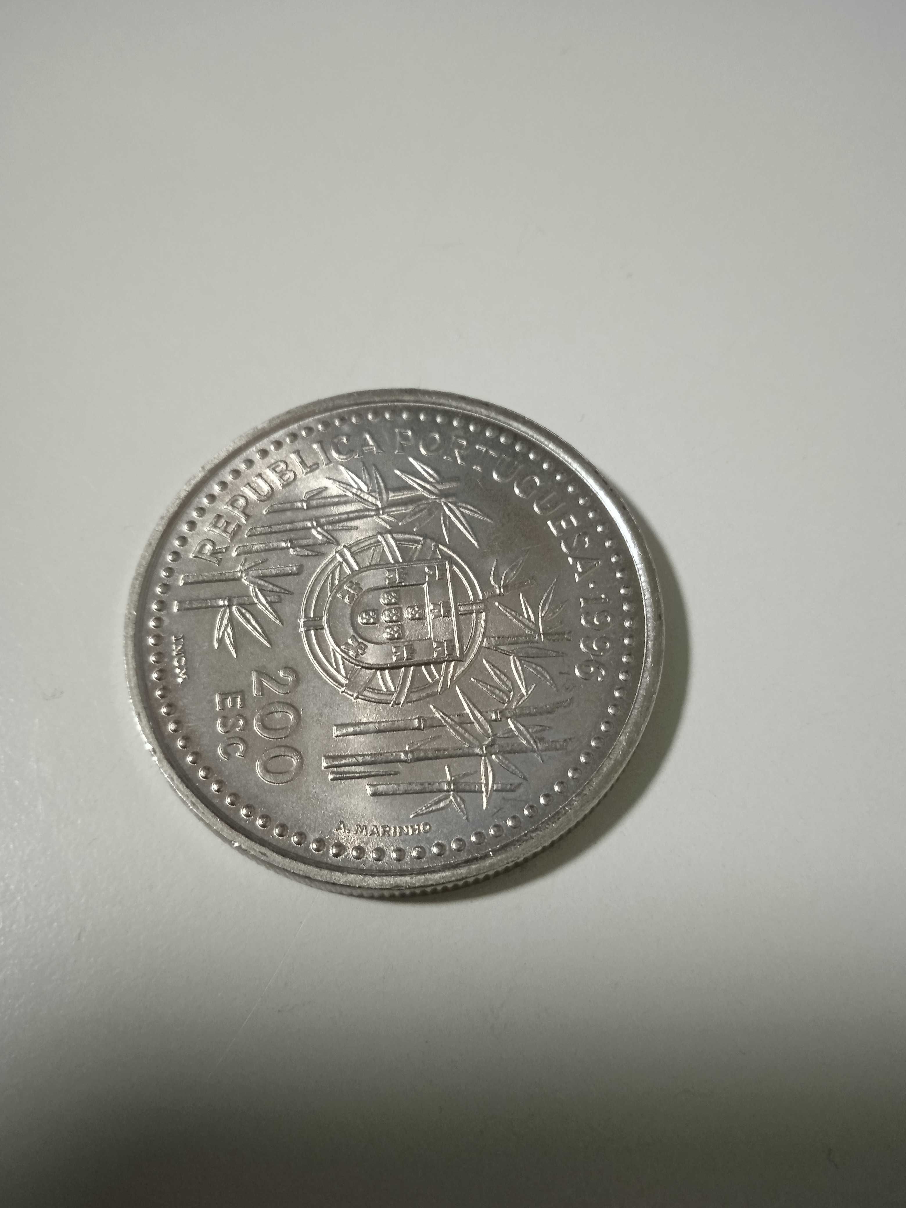 Moedas de 200Esc - 1996