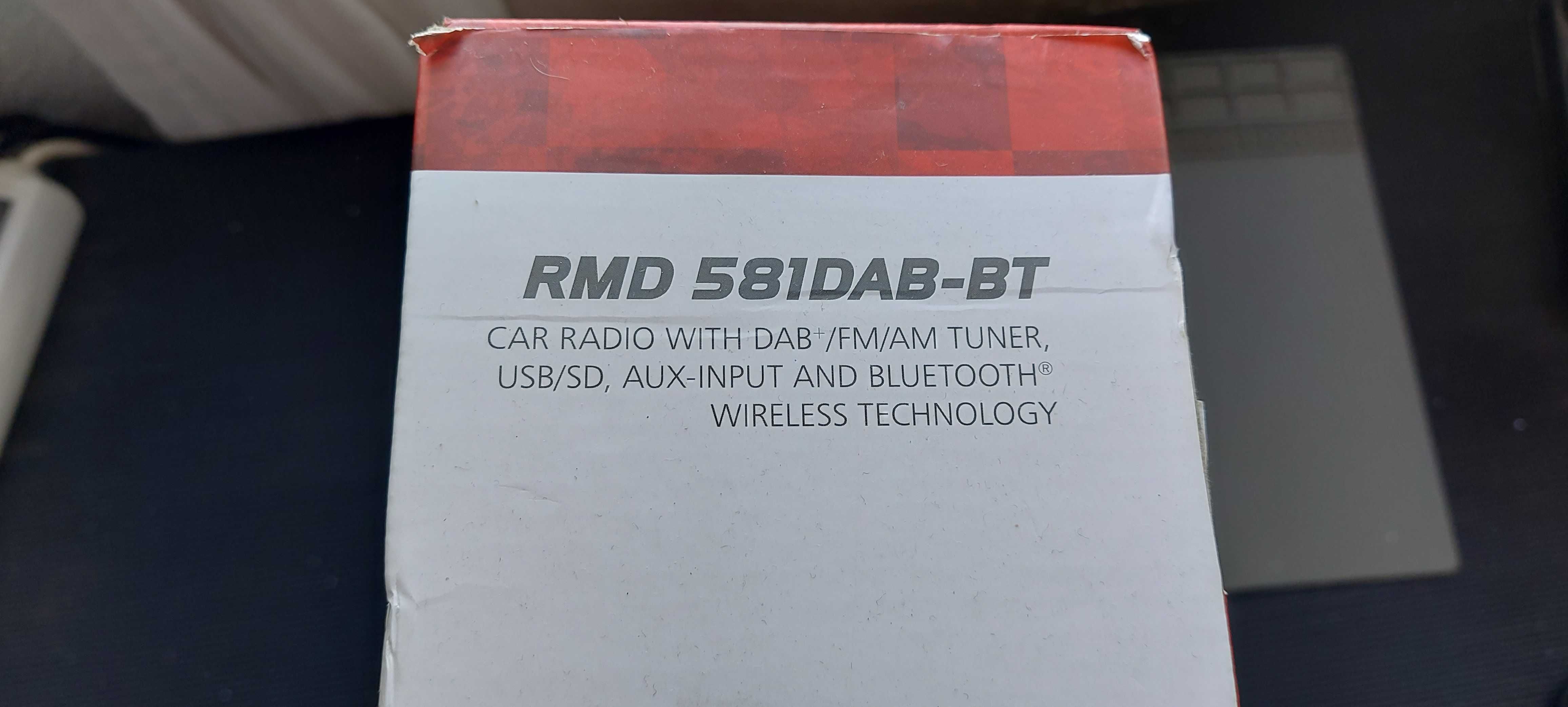 Auto Rádio RMD 581DAB-BT