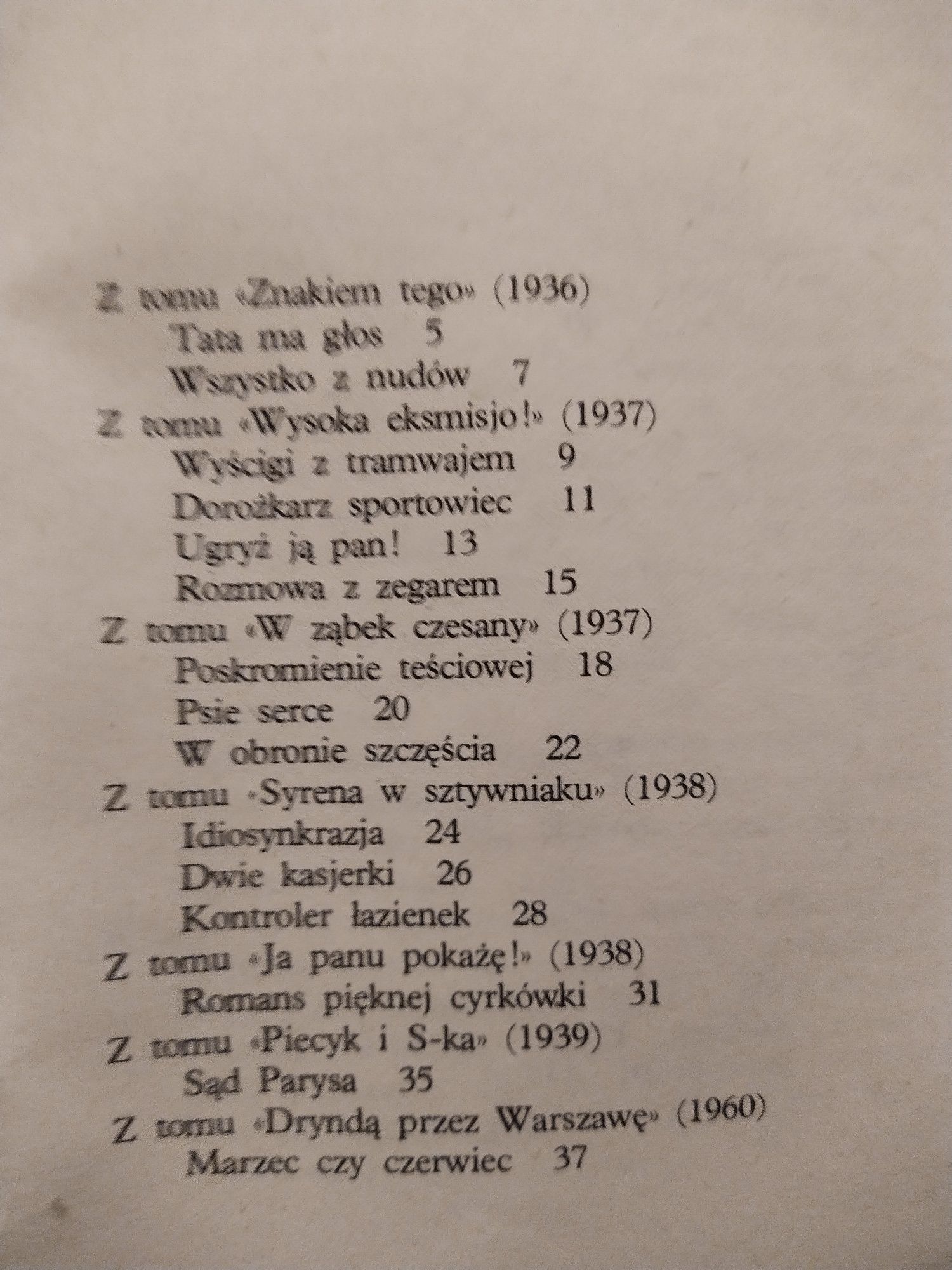 "Dmuchnij pan w balonik" Stefan Wiechecki (Wiech)