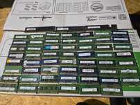 Pamięci ram 58szt. 4 8 16gb likwidacja serwisu okazja ddr 2 3 4