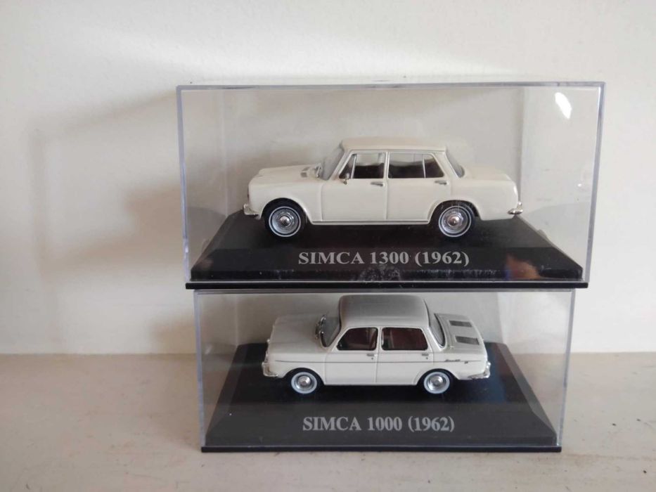 Miniaturas 1/43 Marca Simca Novos.