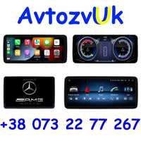 Дисплей X-Class X200 X220D X250D X350D MERCEDES BENZ AMG GT Android 13