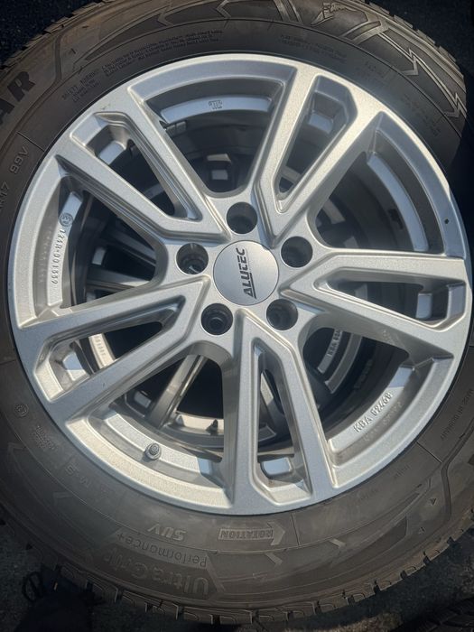 Kola alu 17 opony zima 215/65r17 jak nowe vw audi skoda