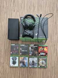 Xbox Series X 1TB + gry + headset