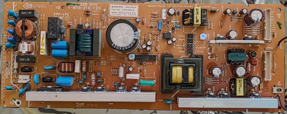 Модуль (плата) живлення 1-873-216-12 телевізора SONY KDL-32D3000