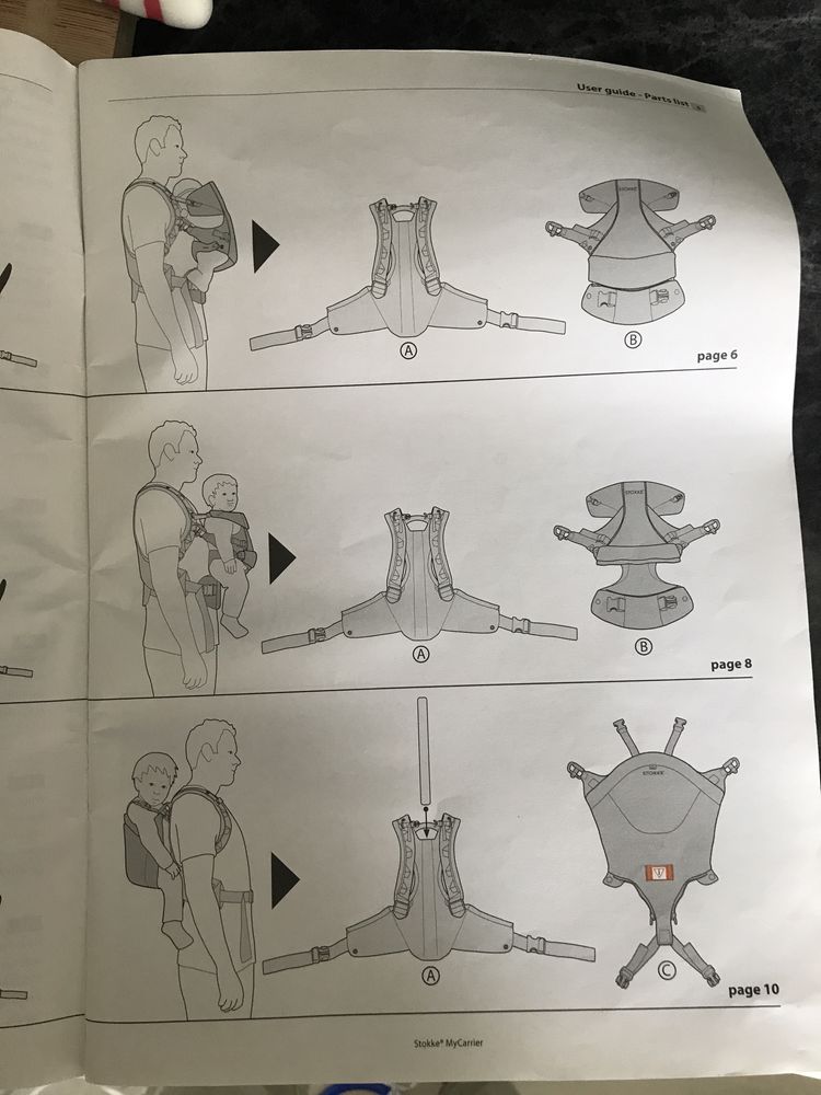 Nosidełko dla dziecka od 6 m-c STOKKE