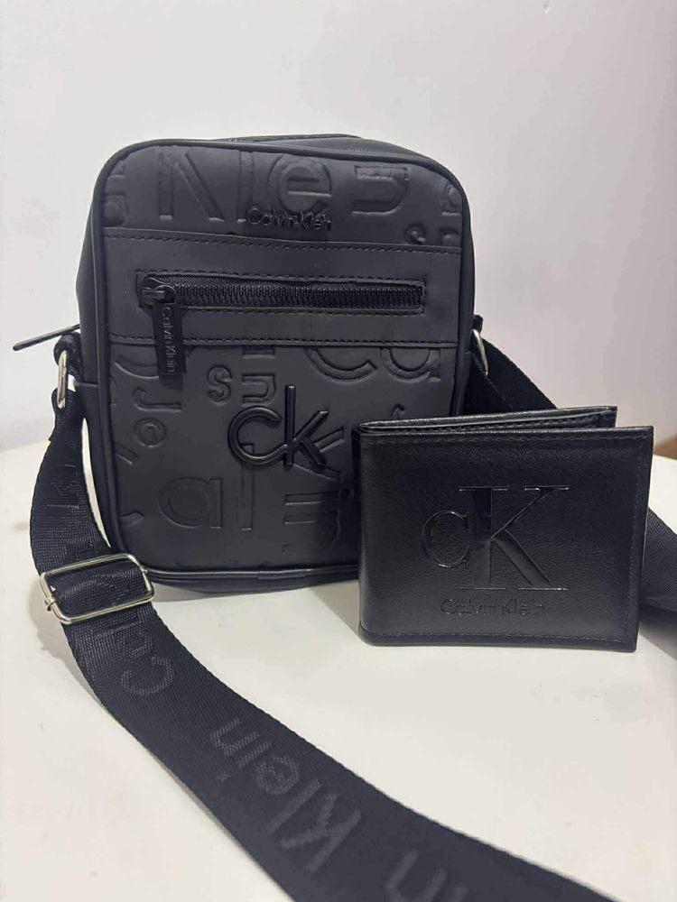 Zestaw torebka + portfel calvin klein