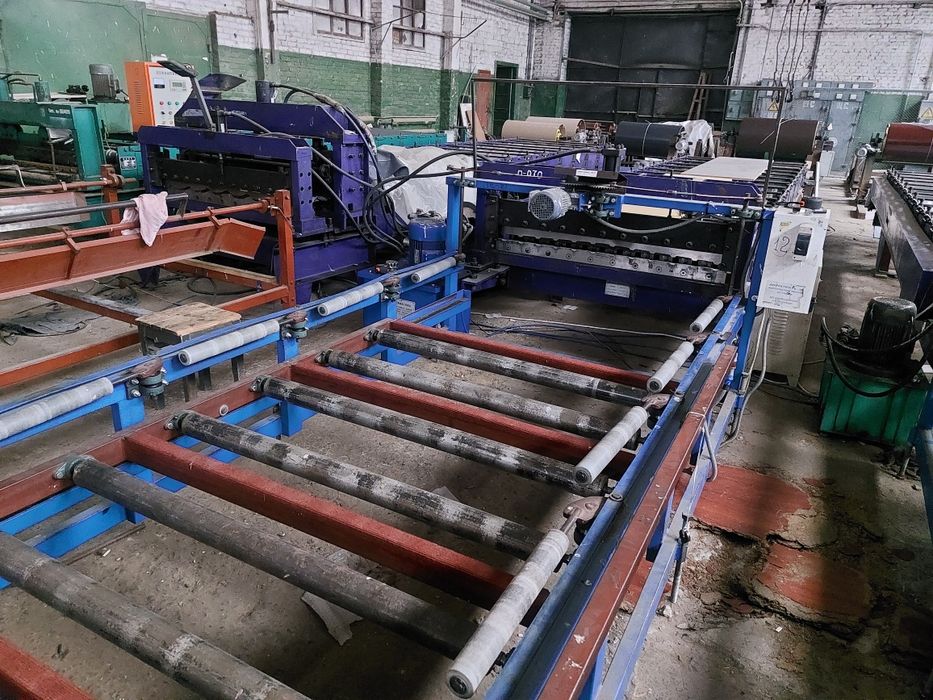 Продається готовий бізнес по виготовленню профнастила і металочерепиці