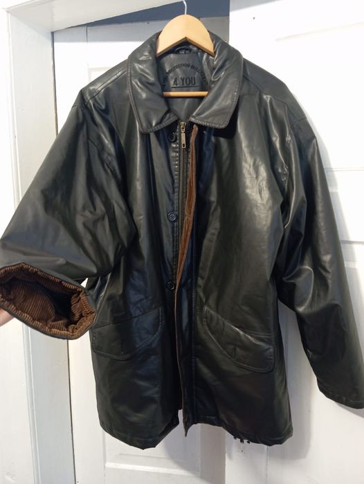 Skórzana kurtka męska rozm.  xxl, xxxl